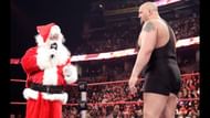 Santa Claus and Big Show